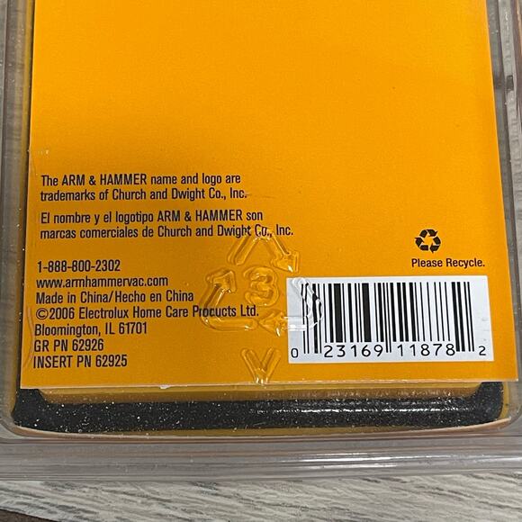 Arm & Hammer Hoover Wind Tunnel Final Filter Replacement 62652 Odor Eliminating - Picture 8 of 8